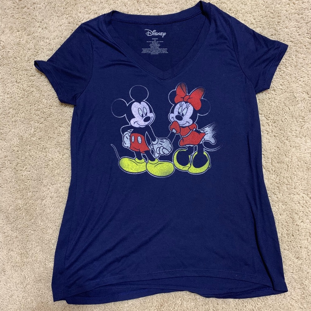 Women’s Minnie & Mickey Tee Shirt